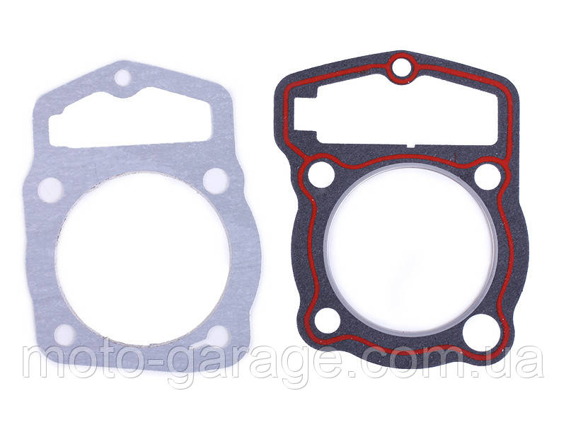 Прокладка головки та  циліндра 166FMM,Loncin LX250-15, CR4, Geon CR6, Viper CR5, LX250GY-3, Loncin, Tekken,, фото 1