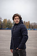 Мужская зимняя куртка Glacier до -25*С теплая синяя | Мужской пуховик зимний с капюшоном (N)