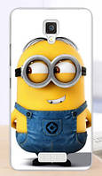 Cиликоновый чехол Миньон для Lenovo А2010