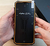 Вологозахищений мобільний телефон Hotwav Cyber 13 Pro Orange 12/256Gb, хороший смартфон для роботи з nfc