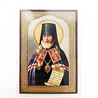 Филарет Черниговский архиепископ святой. Ламинированная икона 6х9 см, тип 2