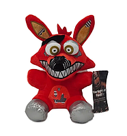 Мягкая игрушка FNAF Пять ночей с Фредди Аниматроник Foxy кошмарный Фокси красный
