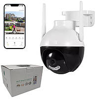 Уличная камера видеонаблюдения N18 6MP поворотная WiFi система с микрофоном IP камера с удаленным доступом