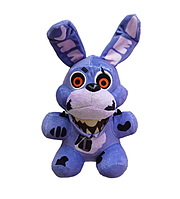 Мягкая игрушка Bonnie FNAF Пять ночей с Фредди Аниматроник страшный Бонни фиолетовый