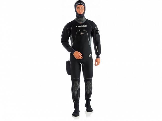 Гидрокостюм CRESSI DESERT MAN DRY SUIT 4 мм HD для подводной охоты дайвинга яхтинга серфинга кайтсерфинга - фото 1 - id-p2066402582