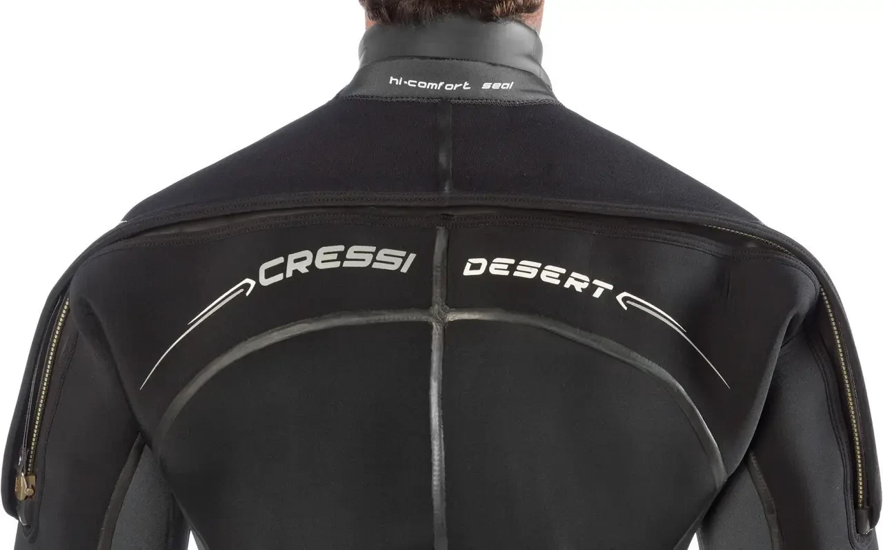 Гидрокостюм CRESSI DESERT MAN DRY SUIT 4 мм HD для подводной охоты дайвинга яхтинга серфинга кайтсерфинга - фото 4 - id-p2066402582