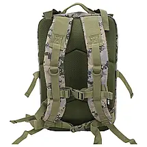 Функціональний тактичний рюкзак Semi Line A3047-3 (Camo), 38 л | Місткий, міцний, для військових і туризму, фото 6