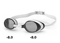 Очки с диоптриями ( - 8.0 ) миопия дальнозоркость для плавания бассейна снорклинга Nevsky-Sub