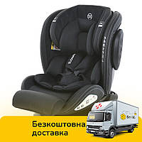 Дитяче автокрісло (група 0+ 1-2-3, isofix, поворот 360) EL CAMINO EVOLUTION 2 360 ME 1045 Black Luxe