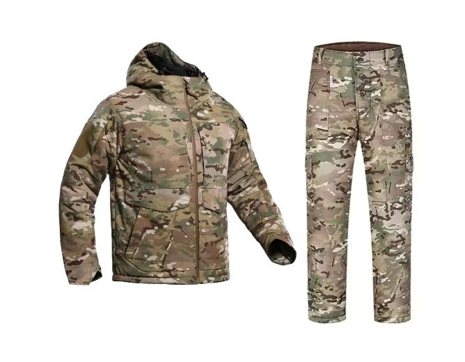 Зимовий костюм Omni heat куртка та штани мультикам Military до -30