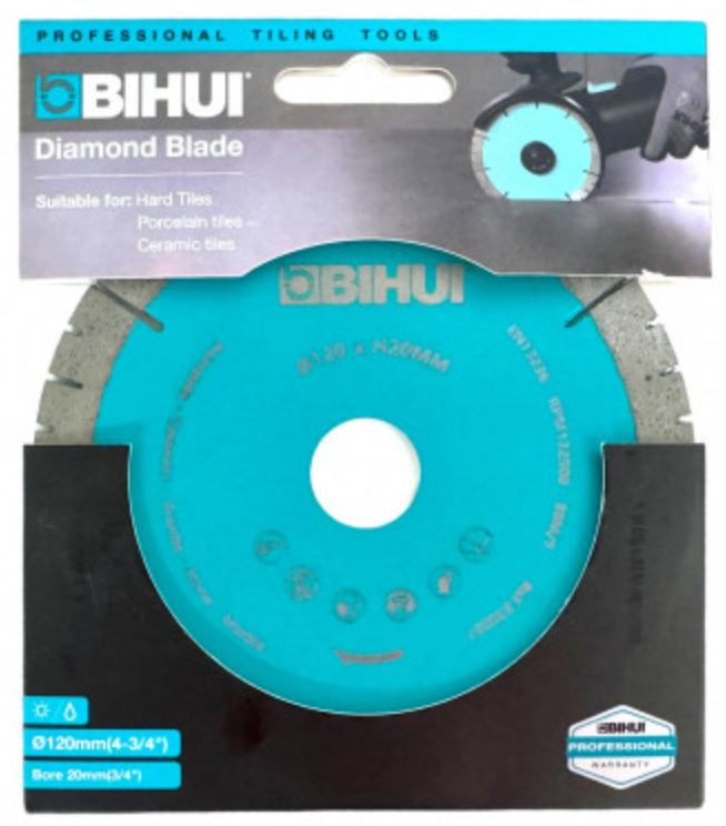Алмазний диск BIHUI 120x1,8x20 мм для плиткорізів BIHUI/SHIJING/WANDELI, фото 1