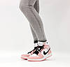 Жіночі кросівки Nike Air Jordan 1 Pink White Найк Аір Джордан 1 високі шкіряні рожеві демісезон, фото 9
