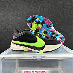 Eur36-46 NIKE FREAK 5 BLACK чоловічі баскетбольні кросівки