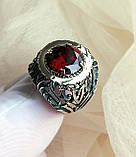 Широкий срібний перстень жіночий вага 10 грам, фото 10