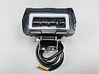 Фара LED прямокутна 6 Led діодів 3D лінза 9-32V 6000К, IP67 світлодіодна протитуманна фара, фото 4