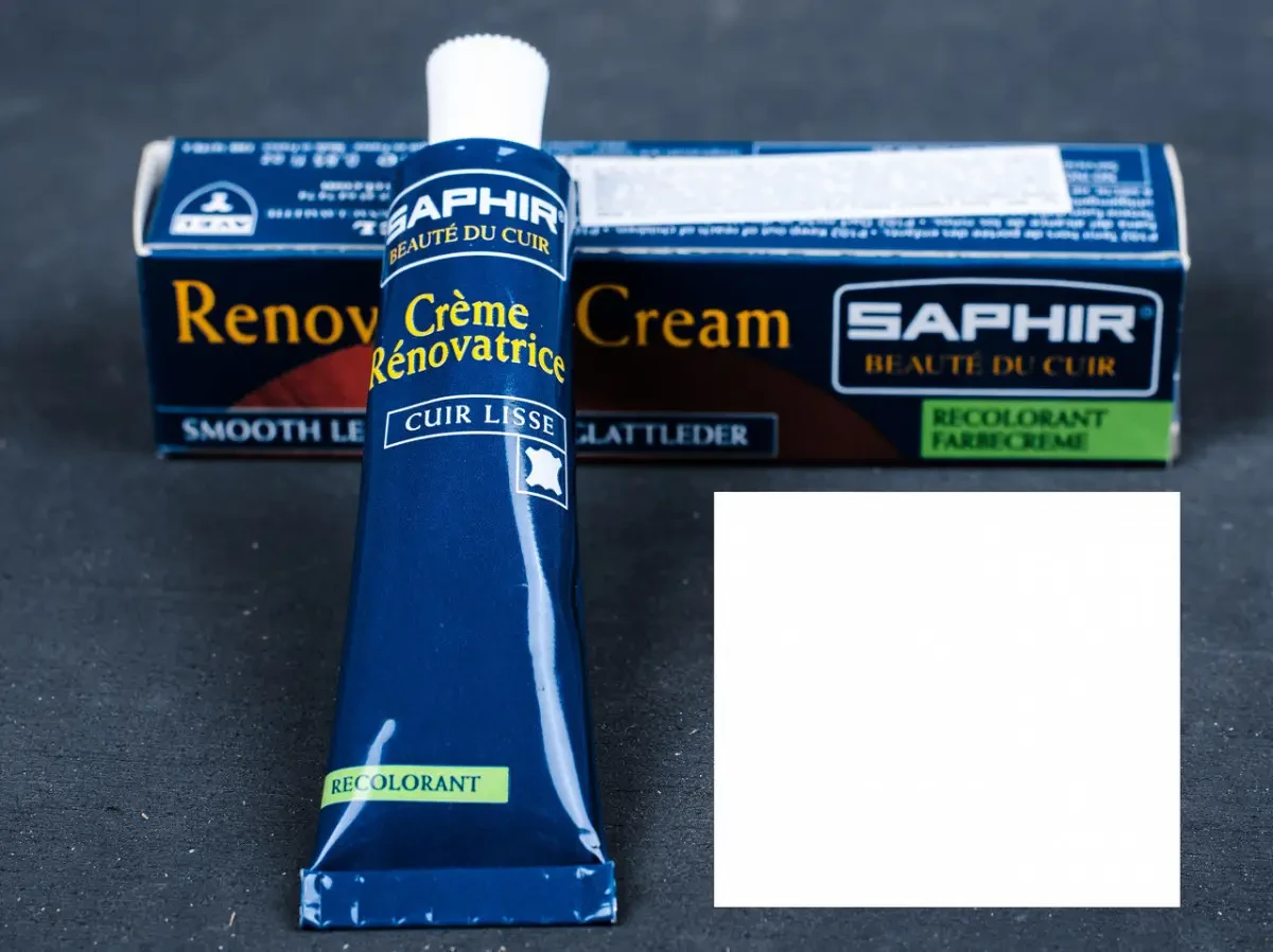 Рідка Шкіра Saphir Creme Renovatrice цв. білий 25 мл (21), фото 1