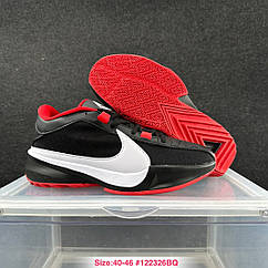 Eur40-46 кросівки Nike Zoom Freak 5 чорні чоловічі баскетбольні