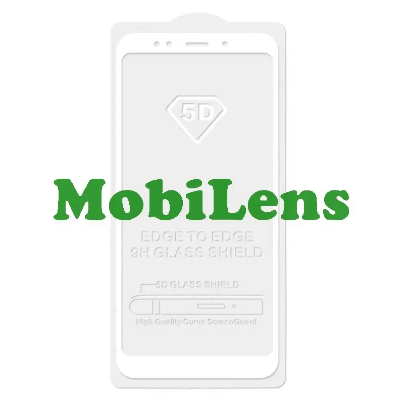 Xiaomi Mi A2, M1804D2SG, Mi 6X Захисне скло біле