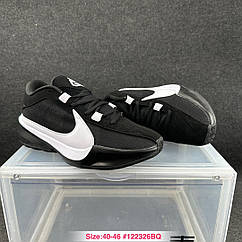 Eur40-46 кросівки Nike Zoom Freak 5 чорні чоловічі баскетбольні