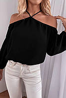 Блузка женская черного цвета 169029P