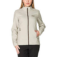 Куртка жіноча Jack Wolfskin Пісочний (JW Element Softshell Jkt W White Sand (EU (M))