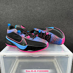 Eur40-46 кросівки Nike Zoom Freak 5 чорносині чоловічі баскетбольні