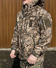 Куртка SoftShell піксель ВСУ ММ14, фото 4