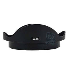 Бленда EW-83E Flocking для Canon (аналог)