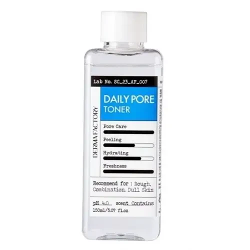 Кислотний тонер для чистих пор Derma Factory Daily Pore Toner 150 мл