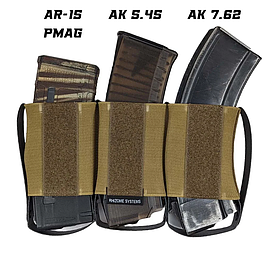 Вставка рамкова еластична Rhizome Systems 3 AK/AR-15, Колір: Coyote, 001-001-12-3-CO