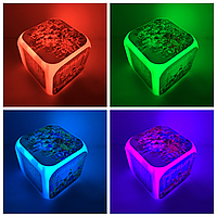 Часы с ночником и термометром Игра Роблокс Roblox