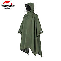 Плащ-дождевик Naturehike NH21FS036, pp L, армейский зеленый