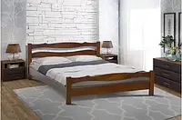Кровать двуспальная с ламелями Венера 2000*1600 Орех Орех, 90*200