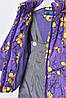 Куртка та напівкомбінезон дитячий для дівчинки єврозима фіолетового кольору р.86 169521P, фото 3