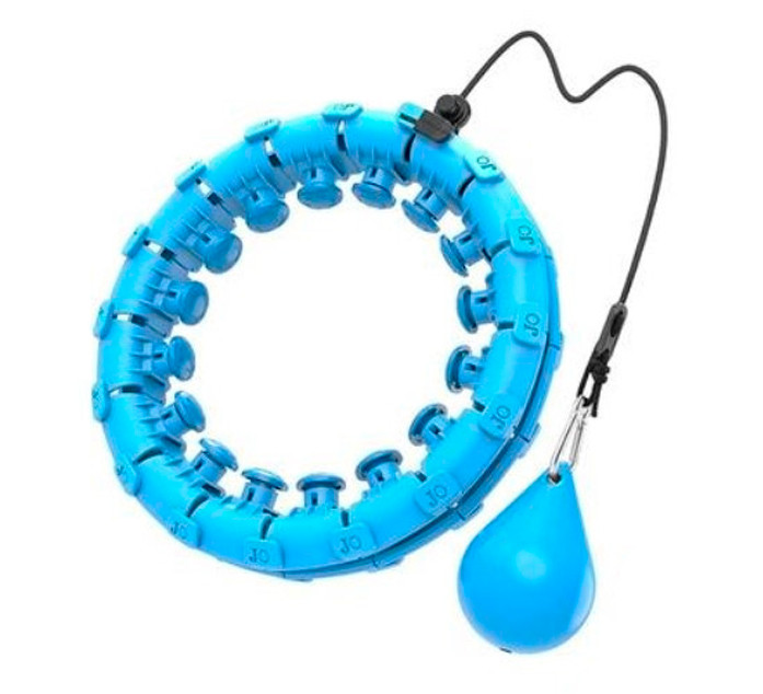 Хулахуп, масажний обруч Intelligent Hulahoop 8767, блакитний