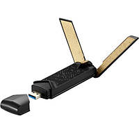 Wi-Fi-адаптер ASUS USB-AX56 AX1800 USB 3.0 WPA3 MU-MIMO OFDMA (90IG06H0-MO0R10)