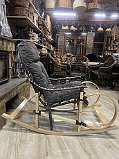 Крісло-гойдалка з лози, фото 2