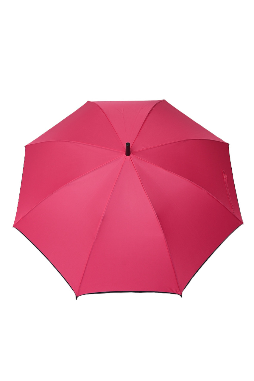 Парасолька напівавтомат тростина темно-рожевого кольору 194270P, фото 1