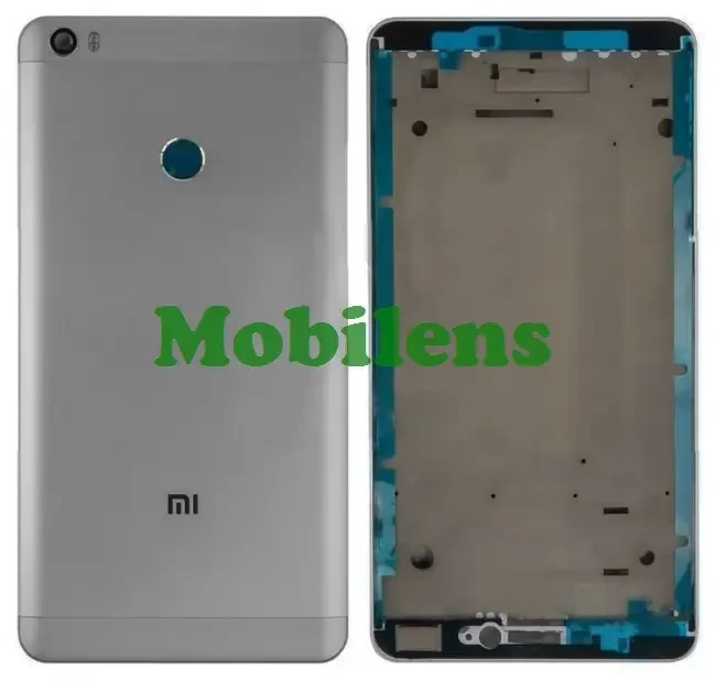 Xiaomi Mi Max, Mi Max Pro, Mi Max Prime Задня кришка сіра + скло камери Original *PRC