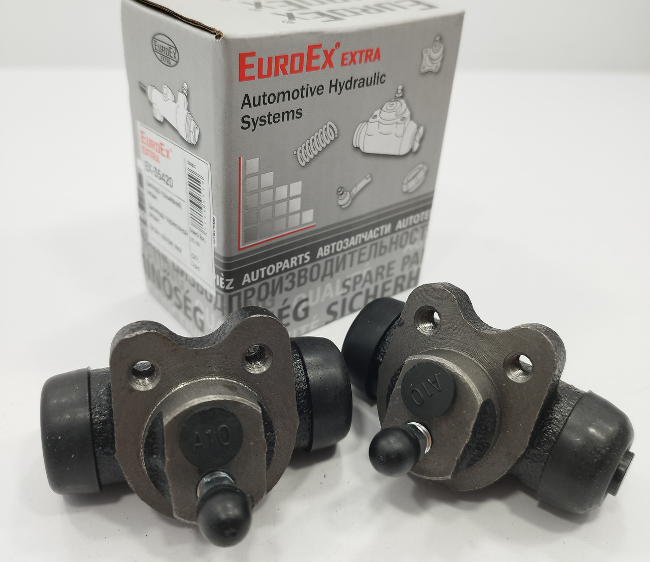 Циліндр гальмівний задній (к-т 2 шт.) Ланос 1,5 EuroEx Угорщина, фото 1