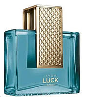 Туалетна вода чоловіча Avon Luck Limitless Для нього (Ейвон Лаки блакитний) 75 мл