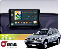 Штатна магнітола Sigma X9464 4+64 Gb Volvo XC90 C 2002-2014 9"