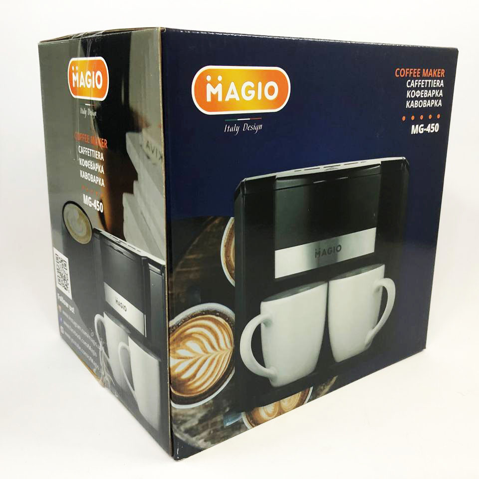Капельная кофеварка MAGIO MG-450, кофеварка для дома, маленькая кофемашина GL-55 - фото 5 - id-p2066569431