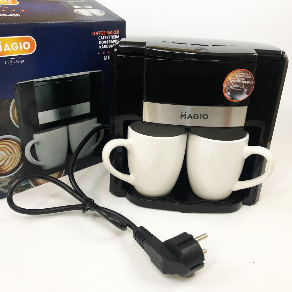 Капельная кофеварка MAGIO MG-450, кофеварка для дома, маленькая кофемашина GL-55 - фото 8 - id-p2066569431