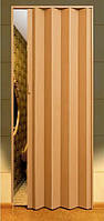Двери-гармошка Бук ПВХ Vinci Decor Melody межкомнатные складная 2030x820 мм
