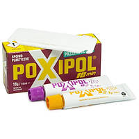 Клей двухкомпонентный эпоксидный красная этикетка 14мл POXIPOL ( ) 75780-POXIPOL