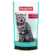 Подушечки Beaphar Cat-A-Dent Bits для чистки зубов кошек 35 г (11406)