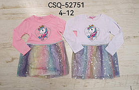 Сукні для дівчат оптом, Seagull, 4-14 років, № CSQ-52751