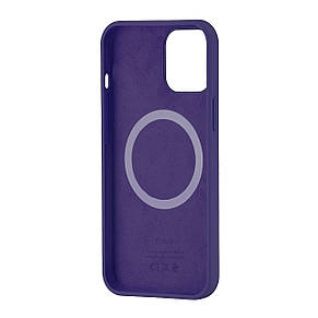 Чохол Silicone Case with MagSafe & SplashScreen iPhone 12 Pro Max Amethyst, фото 4