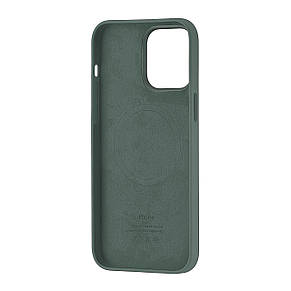 Чохол Silicone Case with MagSafe & SplashScreen iPhone 14 Pro Max Olive, фото 4